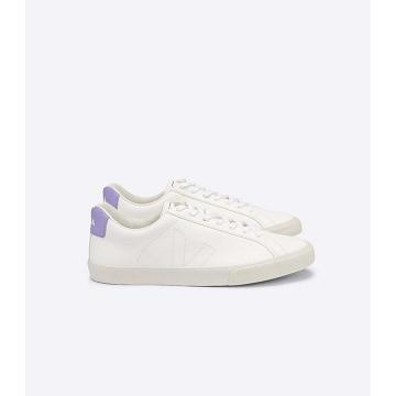 Veja ESPLAR CHROMEFREE Sneakers Dames White/Purple | BE 618LIS